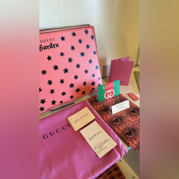 GUCCI Garden Eye Clutch Excellent condition very rare and limited edition - Picture 5 of 10
